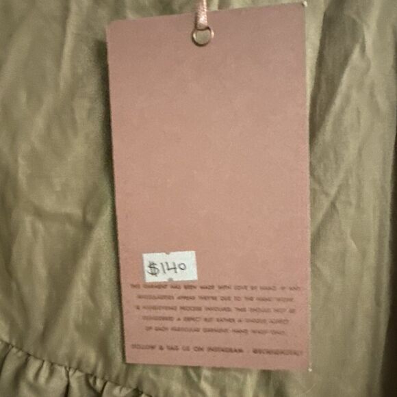 Scandal ITALY Women’s High Low Maxi Skirt Women’s Size M 30” Waist NWT - Picture 4 of 10